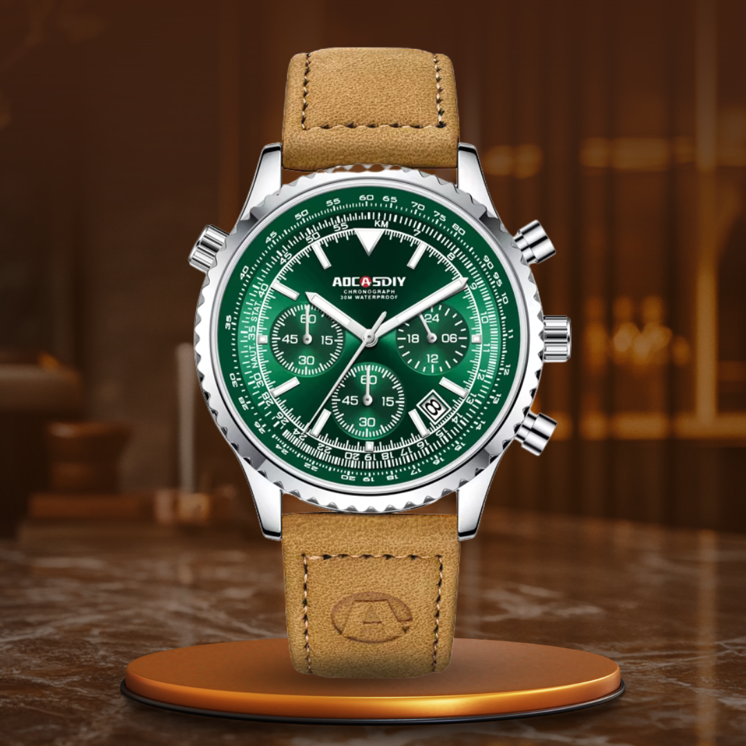 Luksusowy Zegarek Chronograf