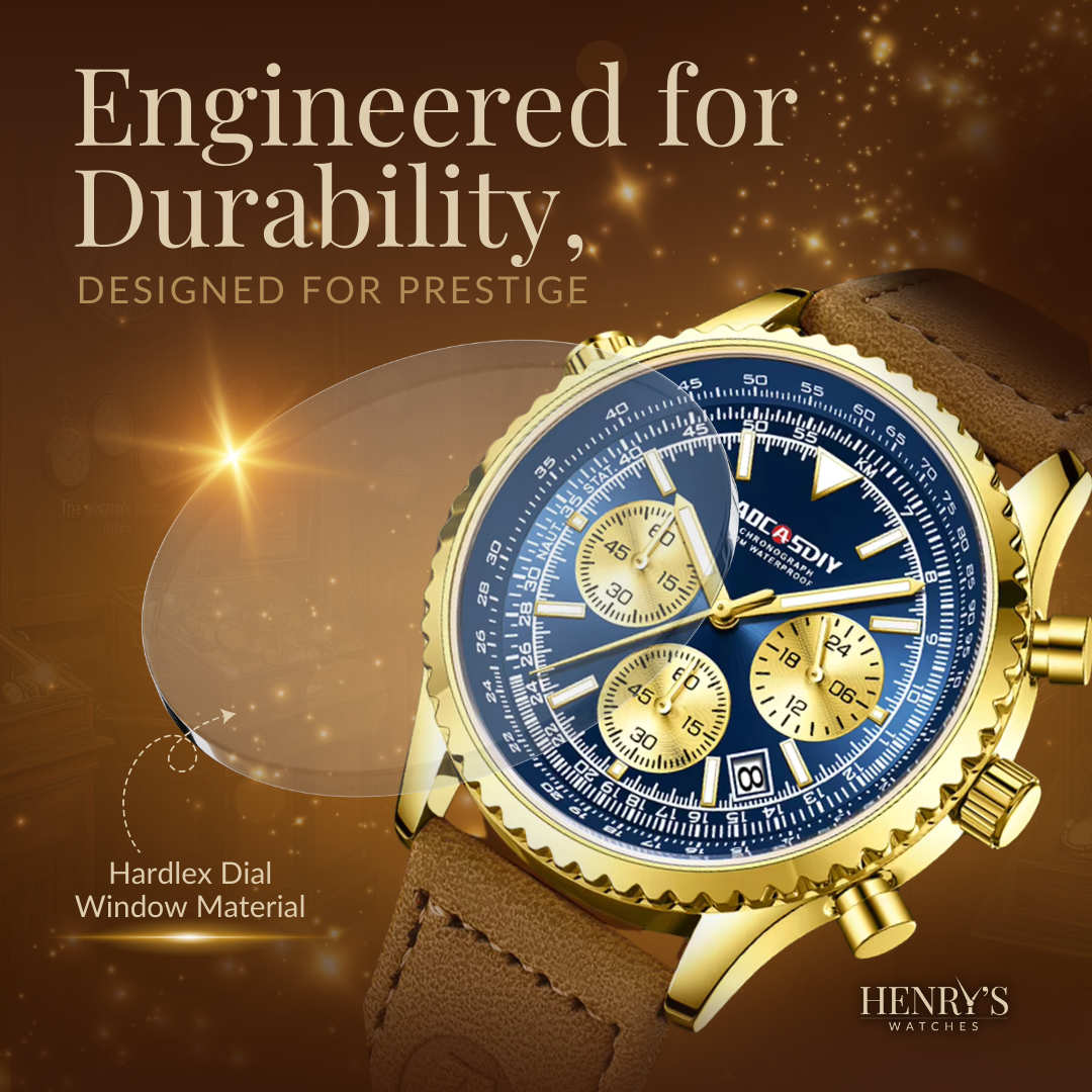 Luksusowy Zegarek Chronograf