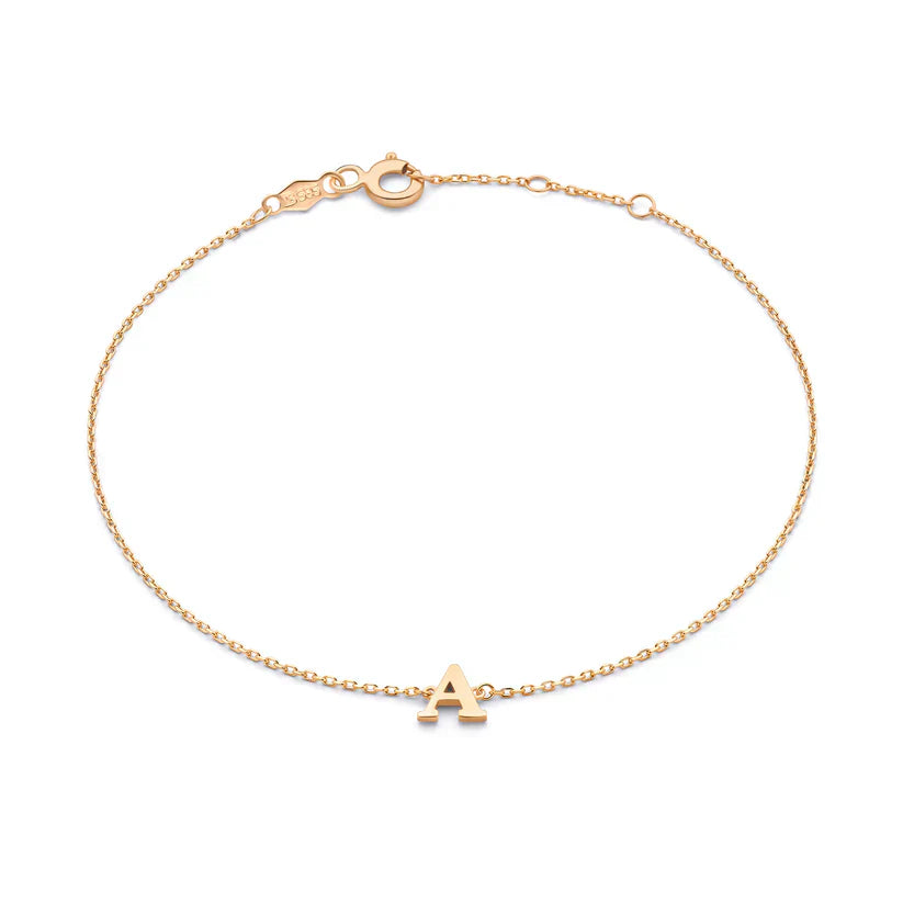 Vita Signa Initial-Armband | Złoto 18k
