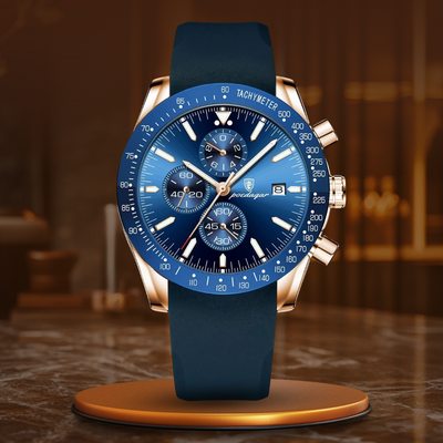 Nowak & Nowak© - Zegarek Chronograf z Radiant Datą