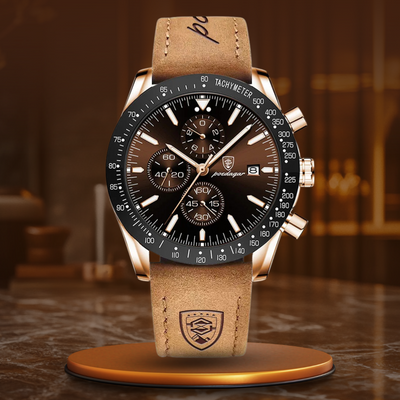 Nowak & Nowak© - Zegarek Chronograf z Radiant Datą