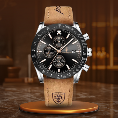 Nowak & Nowak© - Zegarek Chronograf z Radiant Datą
