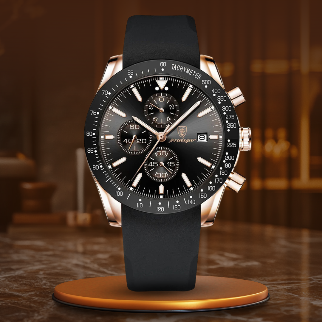 Nowak & Nowak© - Zegarek Chronograf z Radiant Datą