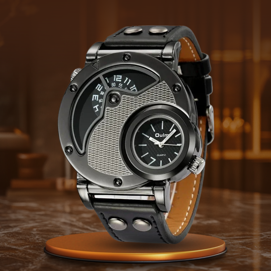 Nowak & Nowak© - Luksusowy Zegarek Dual Time