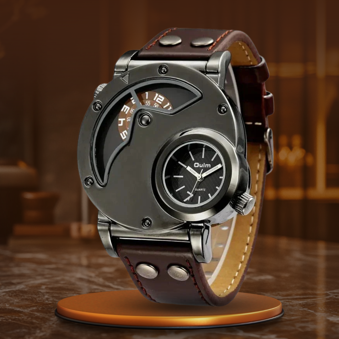 Nowak & Nowak© - Luksusowy Zegarek Dual Time