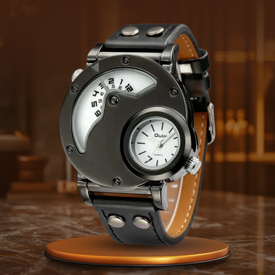 Nowak & Nowak© - Luksusowy Zegarek Dual Time