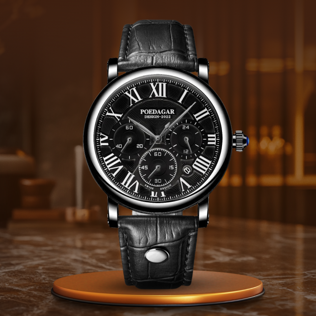 Nowak & Nowak© - Luksusowy Chronograf w Stylu Casual