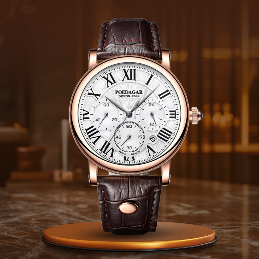 Nowak & Nowak© - Luksusowy Chronograf w Stylu Casual