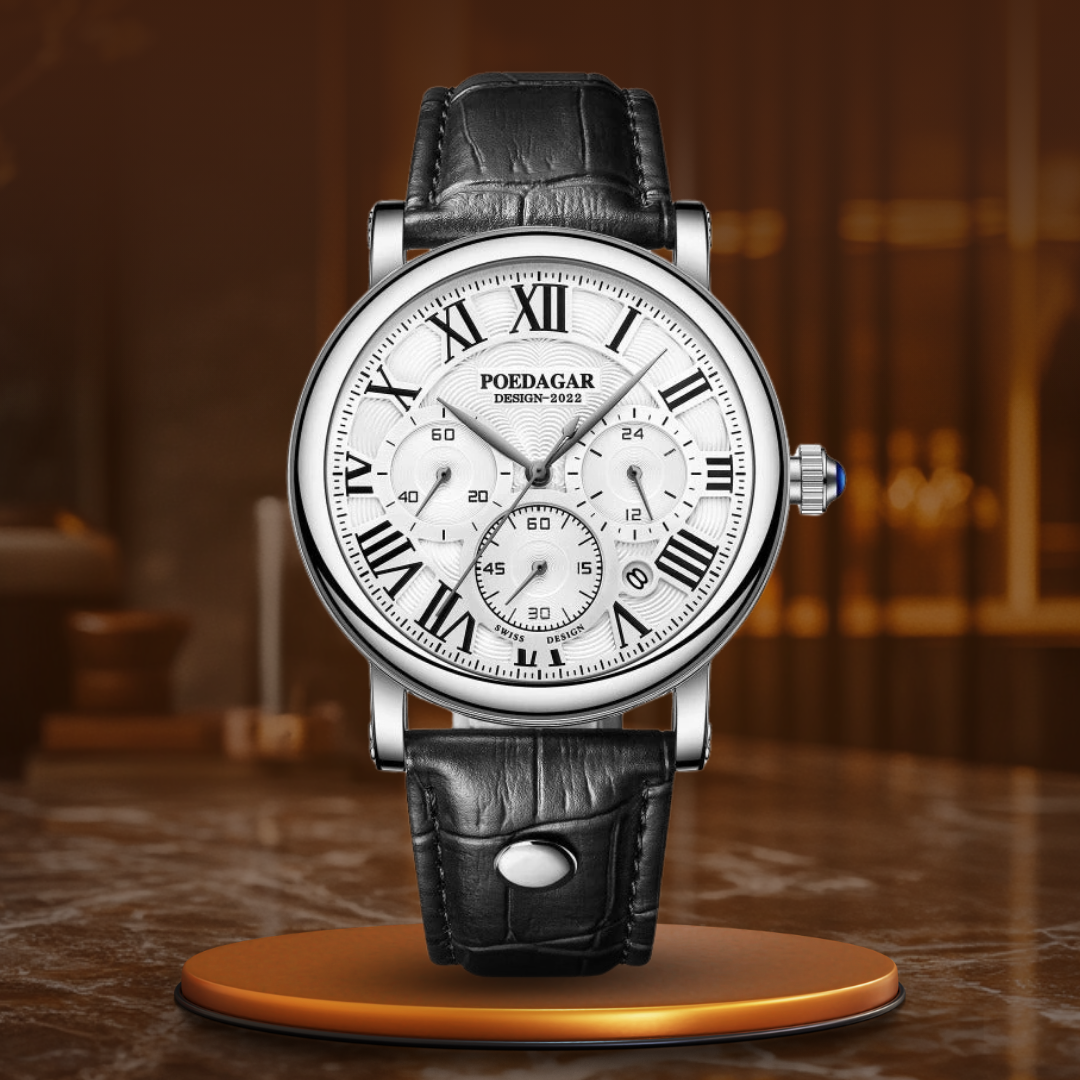 Nowak & Nowak© - Luksusowy Chronograf w Stylu Casual