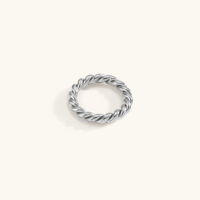 Pierścień Melody Twist | Złoto 18k