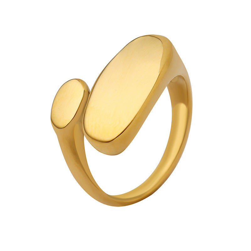 Pierścionek Minimalistyczny Odyssee | Złoto 18k