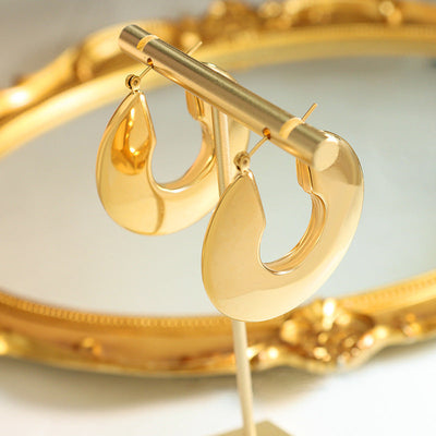 Kolczyki Koło | Złoto 18k