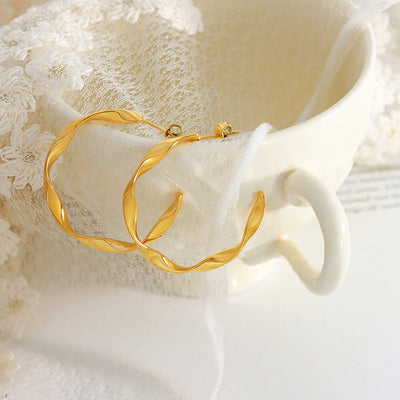 Kolczyki Iris | Złoto 18k