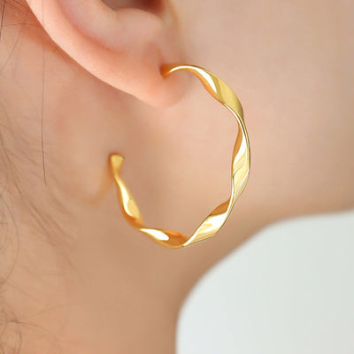 Kolczyki Iris | Złoto 18k