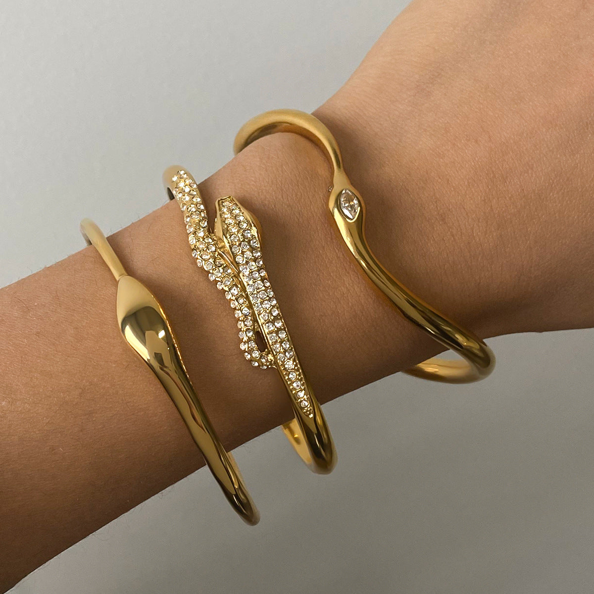 Zestaw Bransoletek Cassian Veyne | Złoto 18k