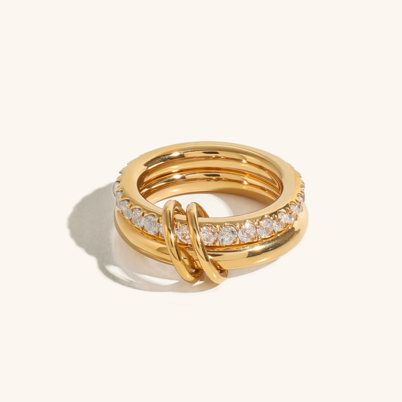 Alison Diamentowy Pierścionek | Złoto 18k