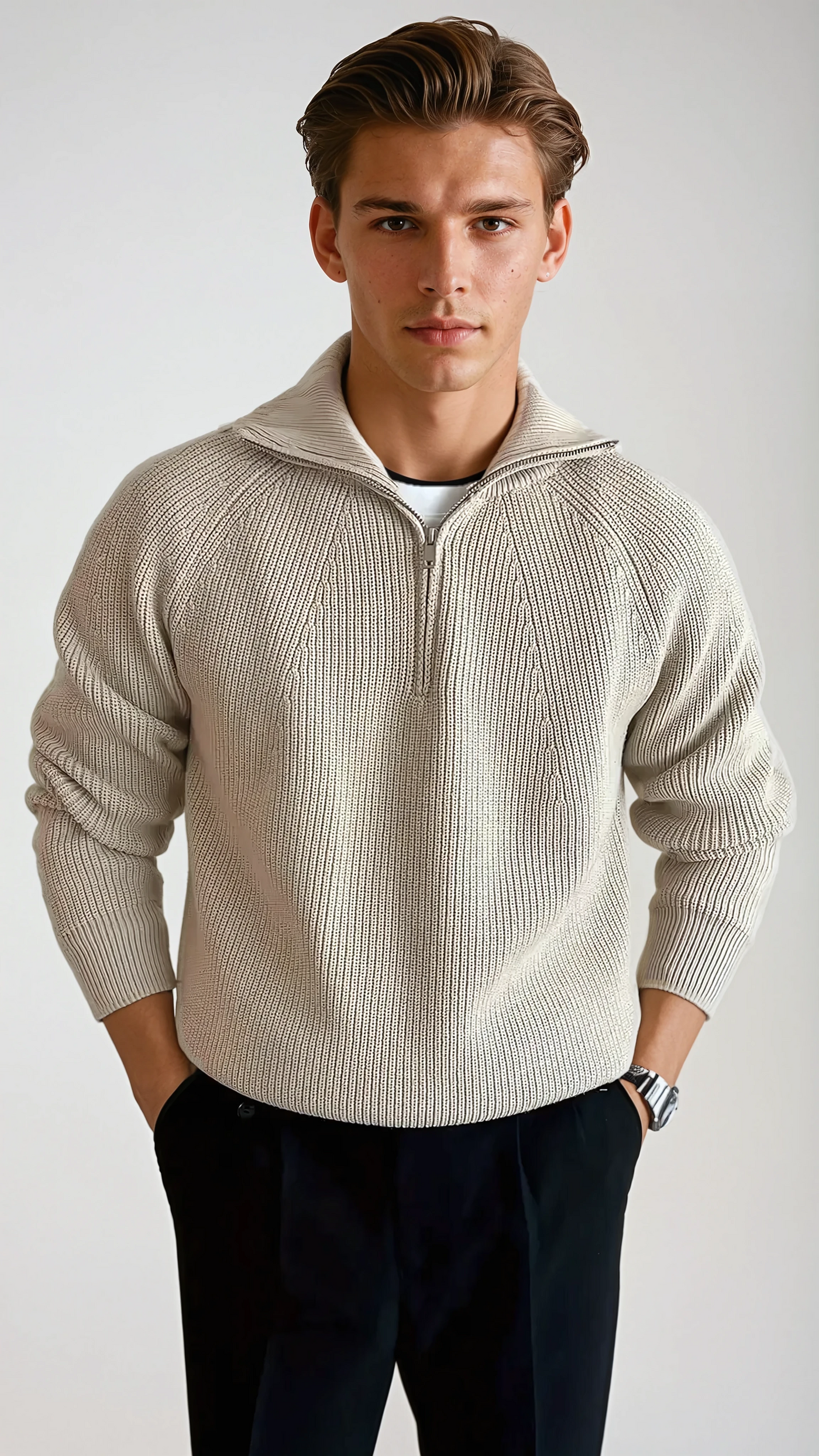 Sweter z Kwartowym Zamkiem