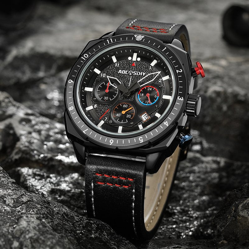 Nowak & Nowak© - Luksusowy Chronograf Sportowy