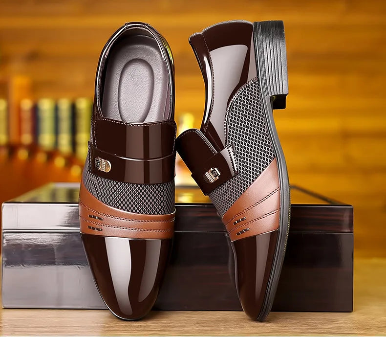MILO™ | Męskie Sneakersy Skórzane z Grubą Podeszwą - Nowak & Nowak©