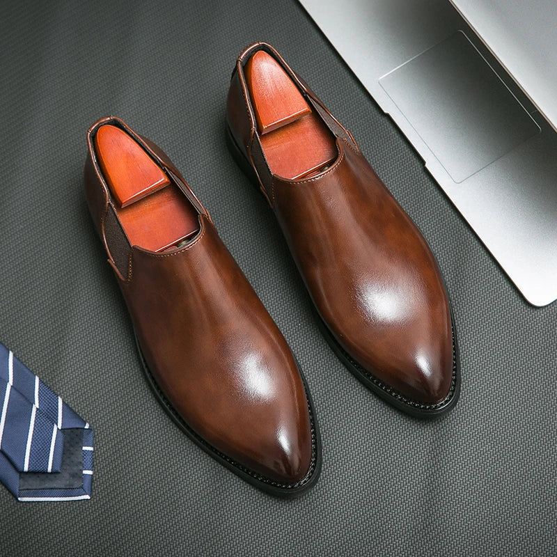 Nowak & Nowak© | Eleganckie Męskie Buty Oxford EDWIN™