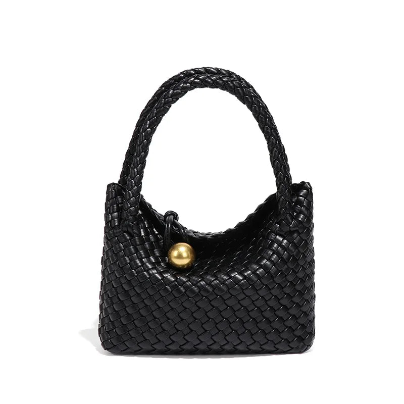 ASTRID™ | Elegancka Torba Skórzana z Złotymi Akcentami od Mazur & Mazur©