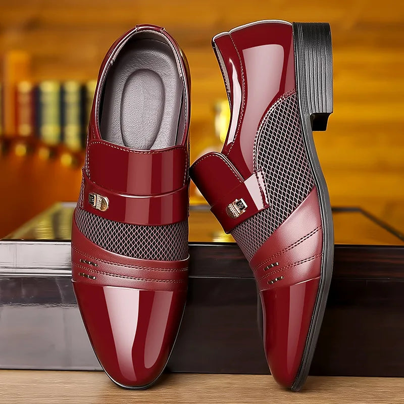 MILO™ | Męskie Sneakersy Skórzane z Grubą Podeszwą - Nowak & Nowak©