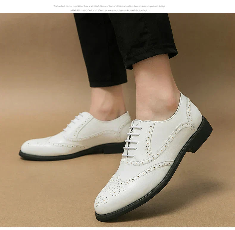 MARIO™ | Klasyczne Włoskie Oxfordy z Monk Strap - Nowak & Nowak©