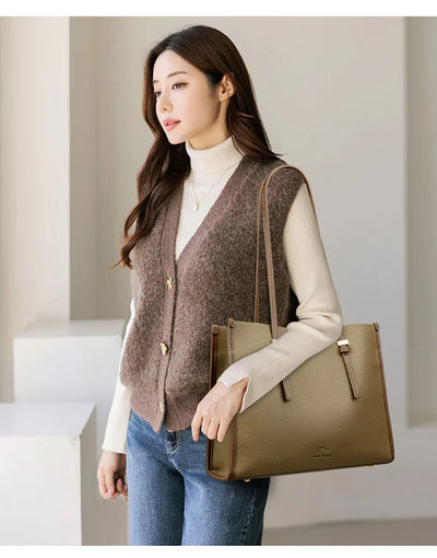 Liva™ – Elegancka torba na co dzień o skórzanym wyglądzie od Mazur & Mazur©