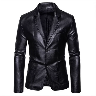 Rasmus™ Urban – Slim-fit marynarka z ekoskóry (wielu kolorach)
