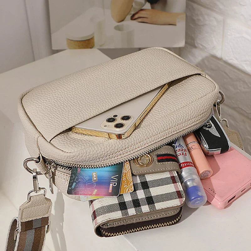 Torba codzienna nora™ – elegancka kremowa torebka od Mazur & Mazur©