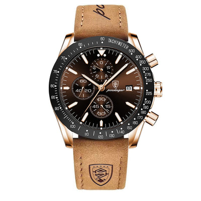 Nowak & Nowak© - Zegarek Chronograf z Radiant Datą