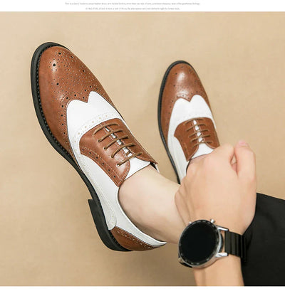 MARIO™ | Klasyczne Włoskie Oxfordy z Monk Strap - Nowak & Nowak©