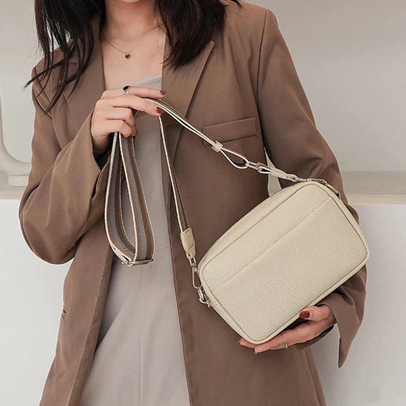 Torba codzienna nora™ – elegancka kremowa torebka od Mazur & Mazur©