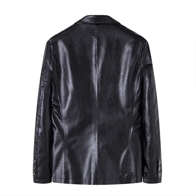 Rasmus™ Urban – Slim-fit marynarka z ekoskóry (wielu kolorach)