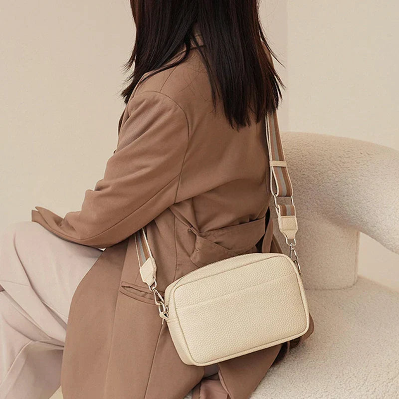 Torba codzienna nora™ – elegancka kremowa torebka od Mazur & Mazur©