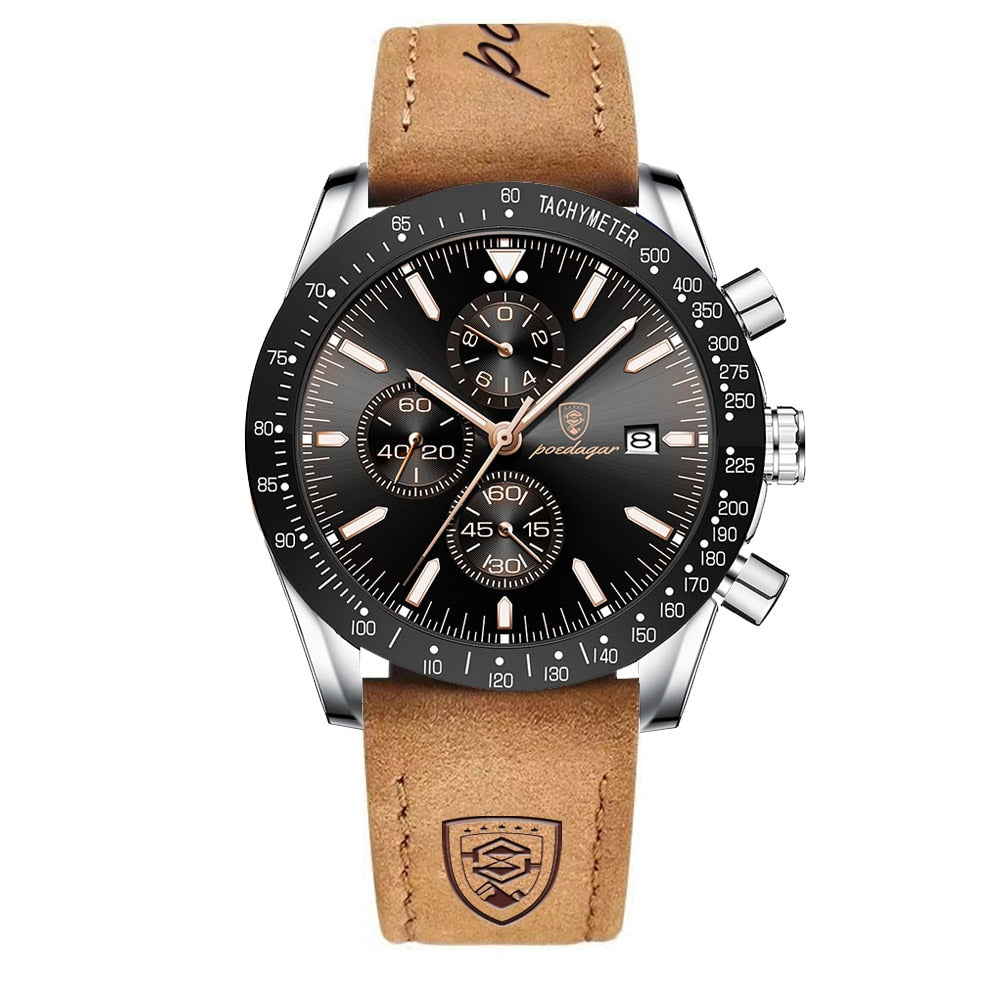 Nowak & Nowak© - Zegarek Chronograf z Radiant Datą