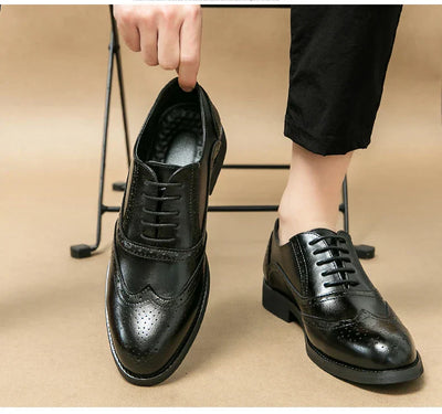 MARIO™ | Klasyczne Włoskie Oxfordy z Monk Strap - Nowak & Nowak©