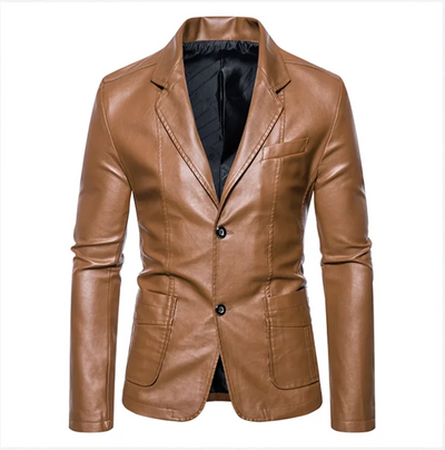 Rasmus™ Urban – Slim-fit marynarka z ekoskóry (wielu kolorach)