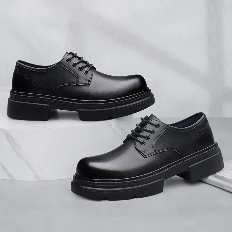 **MASON™ | Luksusowe Skórzane Buty na Platformie - Nowak & Nowak©**