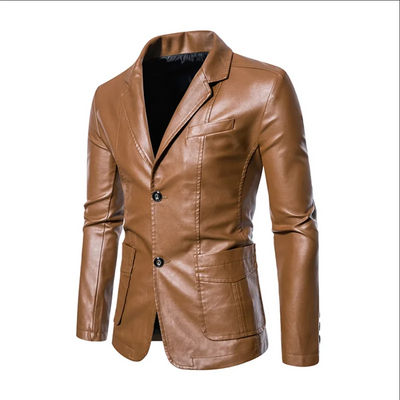 Rasmus™ Urban – Slim-fit marynarka z ekoskóry (wielu kolorach)
