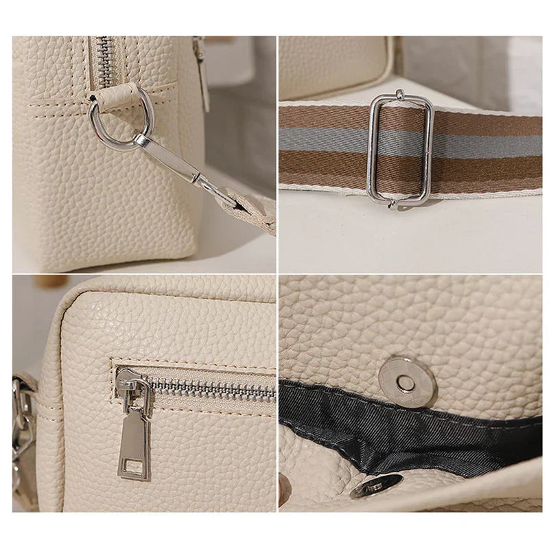 Torba codzienna nora™ – elegancka kremowa torebka od Mazur & Mazur©
