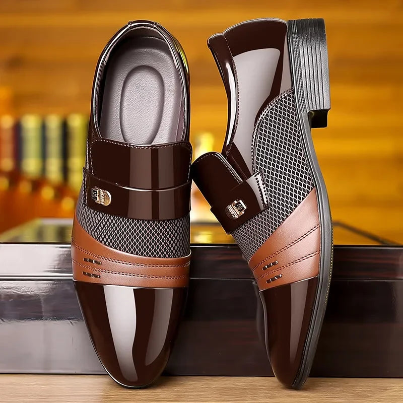 MILO™ | Męskie Sneakersy Skórzane z Grubą Podeszwą - Nowak & Nowak©
