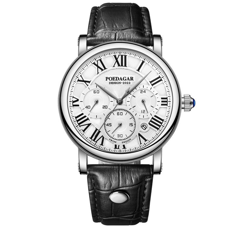 Nowak & Nowak© - Luksusowy Chronograf w Stylu Casual