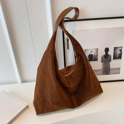 Mazur & Mazur© – Luźna torba hobo o skórzanym wyglądzie