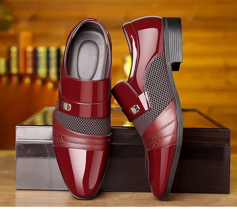 MILO™ | Męskie Sneakersy Skórzane z Grubą Podeszwą - Nowak & Nowak©