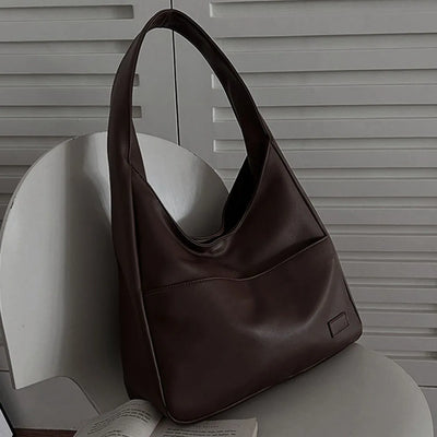 Mazur & Mazur© – Luźna torba hobo o skórzanym wyglądzie