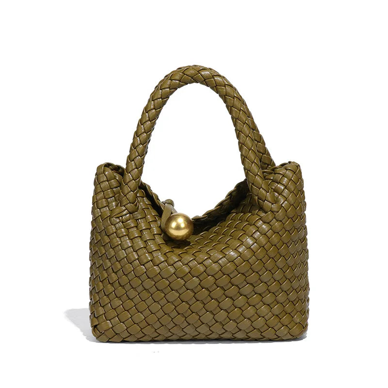 ASTRID™ | Elegancka Torba Skórzana z Złotymi Akcentami od Mazur & Mazur©
