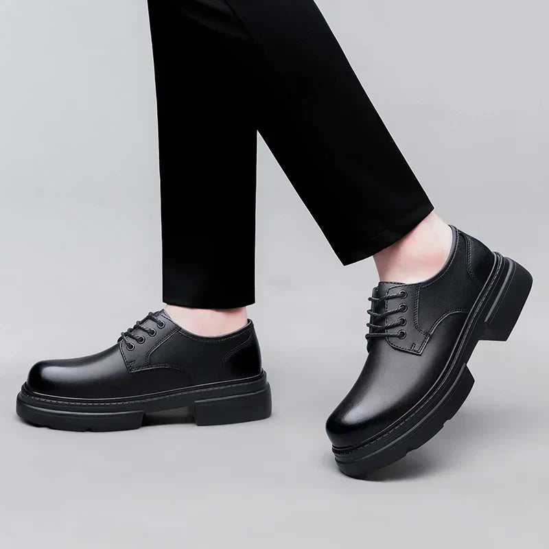 **MASON™ | Luksusowe Skórzane Buty na Platformie - Nowak & Nowak©**