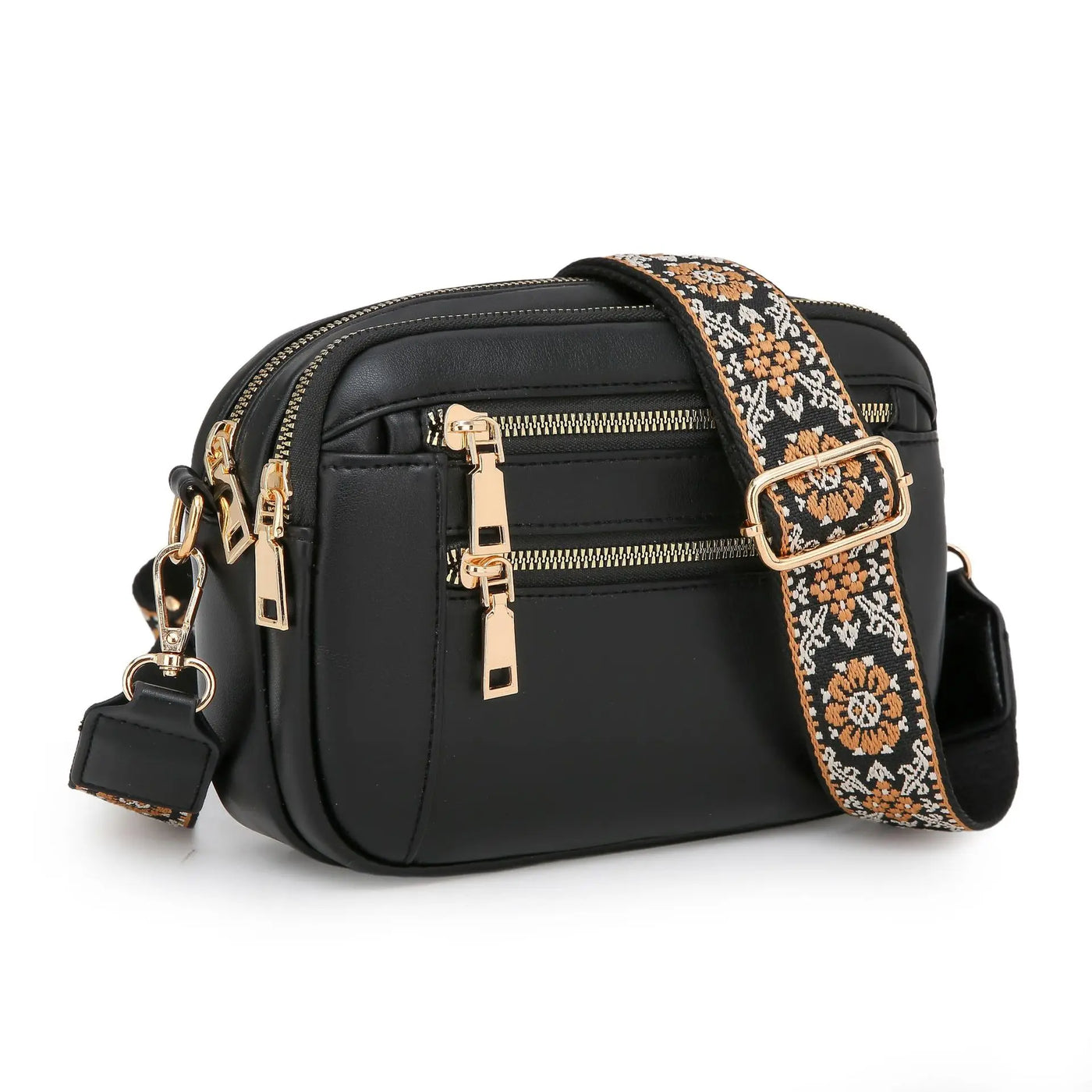 nola™ – Stylowa torba crossover z szerokimi paskami od Mazur & Mazur©