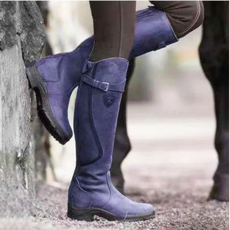 Nowak® | Eleganckie Wysokie Skórzane Botki